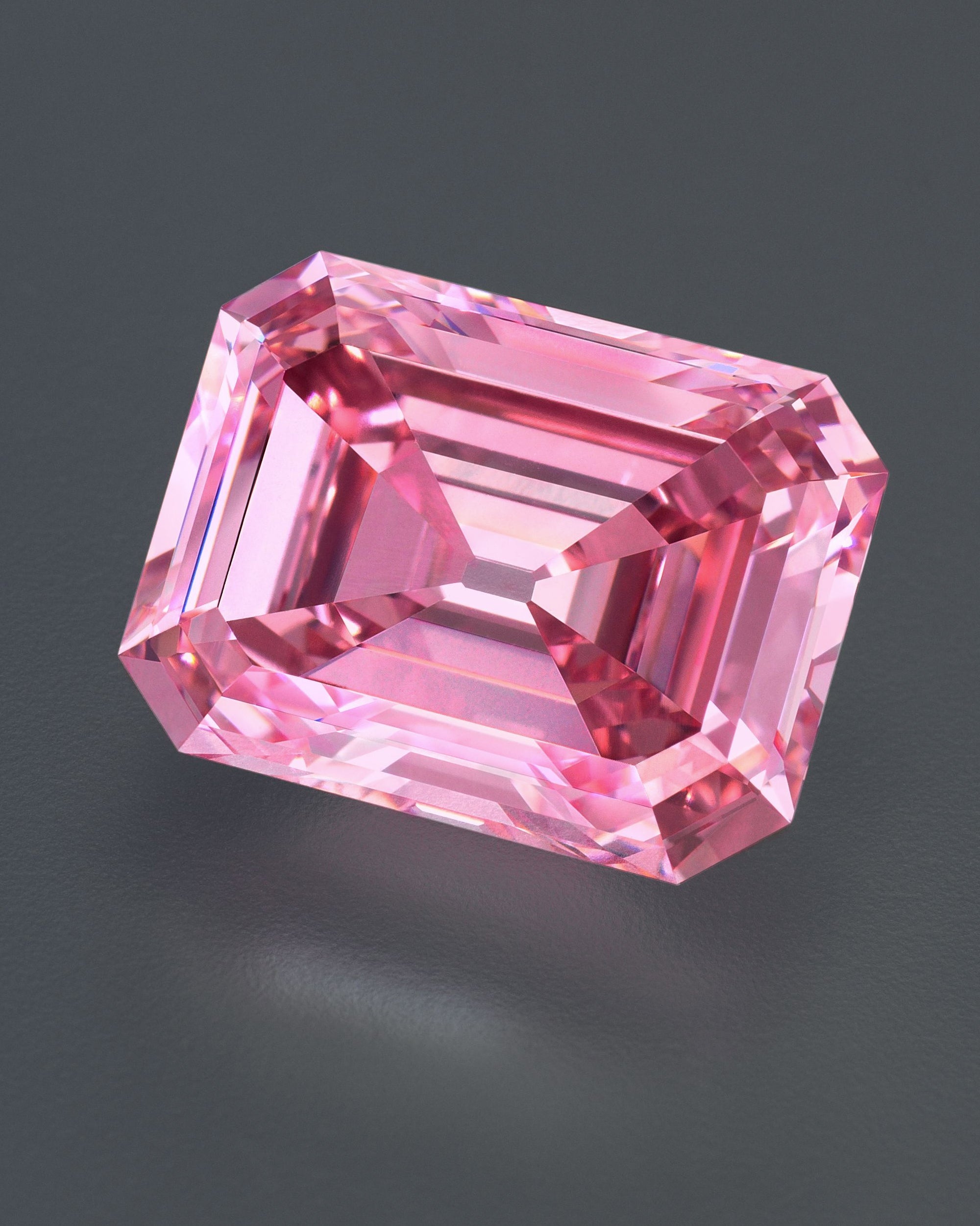 Emerald pink diamond Clearance