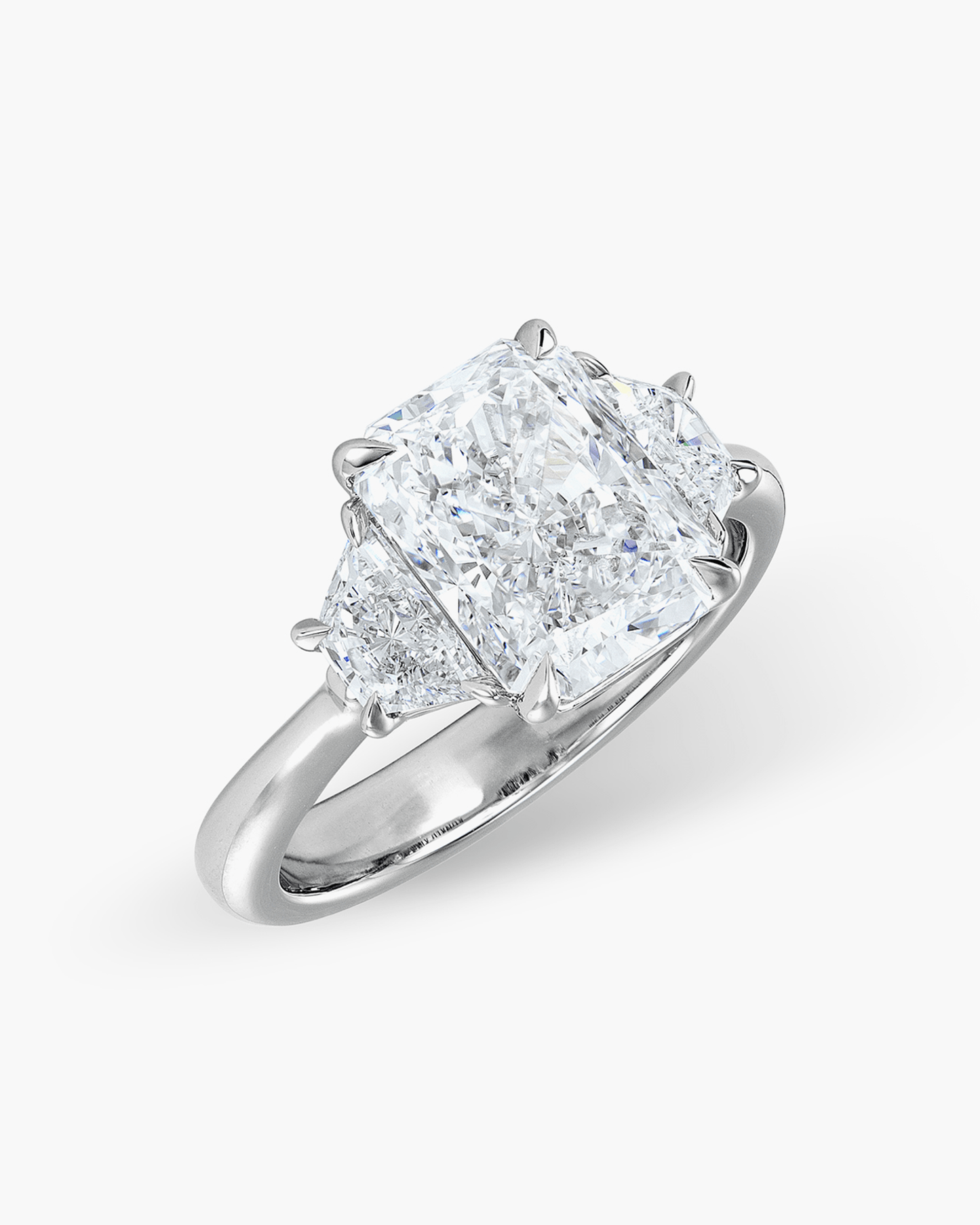 3.03 carat Radiant Cut Diamond Ring