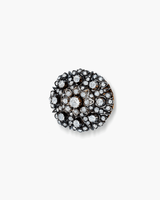 Victorian Diamond Brooch