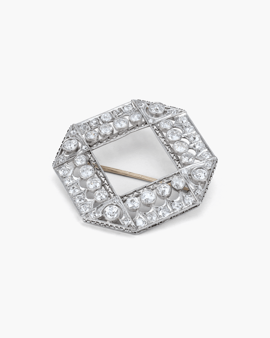 Art Deco Diamond Clip