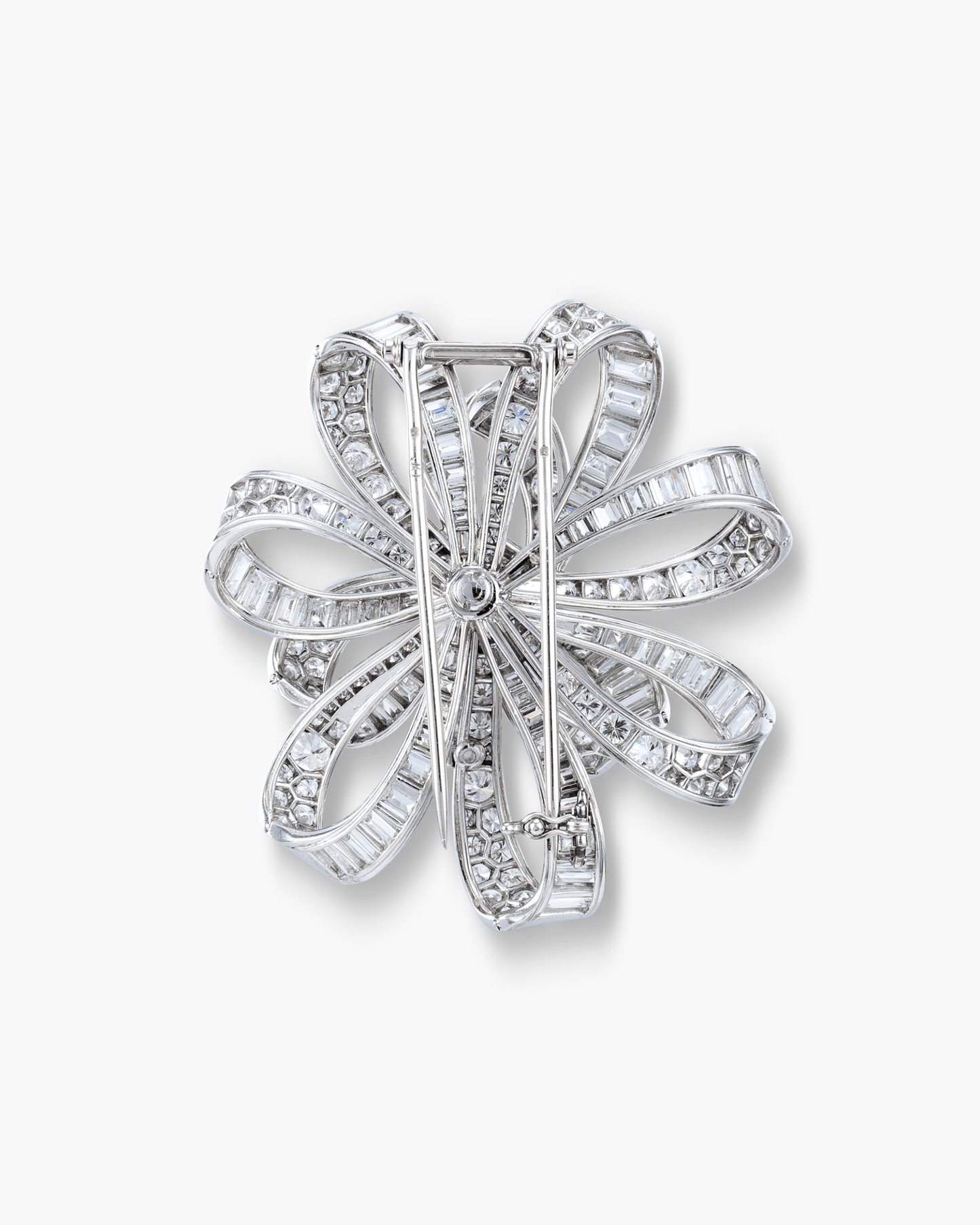 Estate Diamond Flot de Rubans Brooch by Van Cleef & Arpels