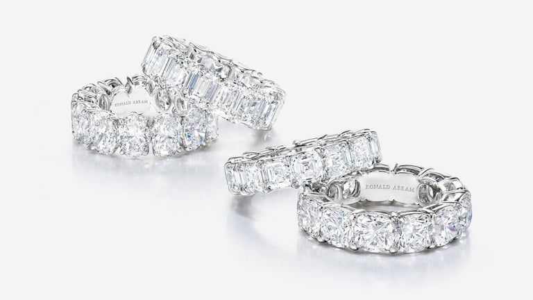 Fine JewelleryWhite Diamondeternity rings