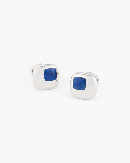 Dumortierite Island Cufflinks