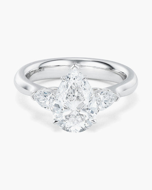 2.02 carat Pear Shape Diamond Ring
