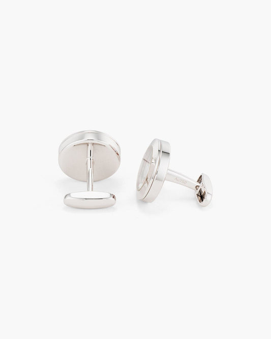 Enamel Roulette Wheel Cufflinks