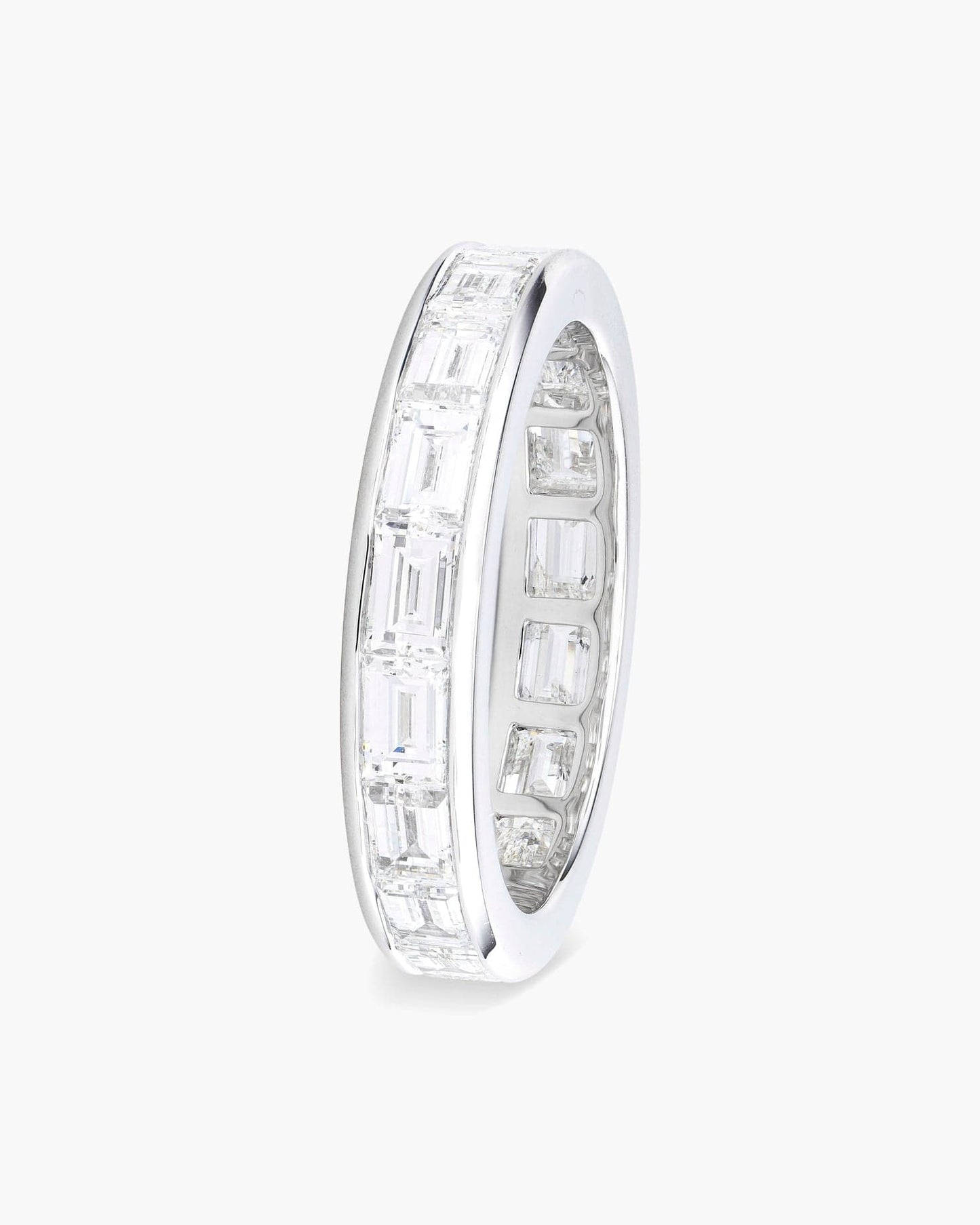 Gentlemen's Baguette Diamond Eternity Ring