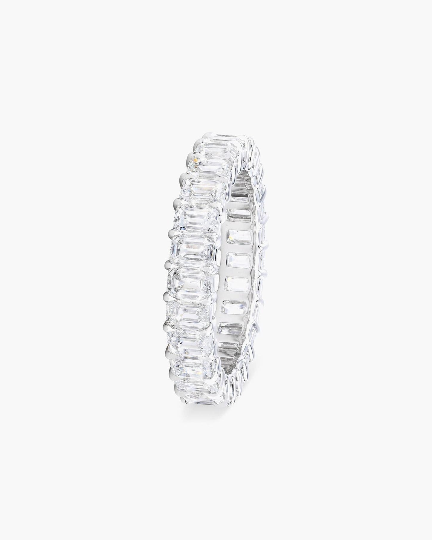 Emerald Cut Diamond Eternity Ring (0.15 carat)
