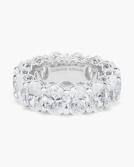Oval Shape Diamond Eternity Ring (0.70 carat)