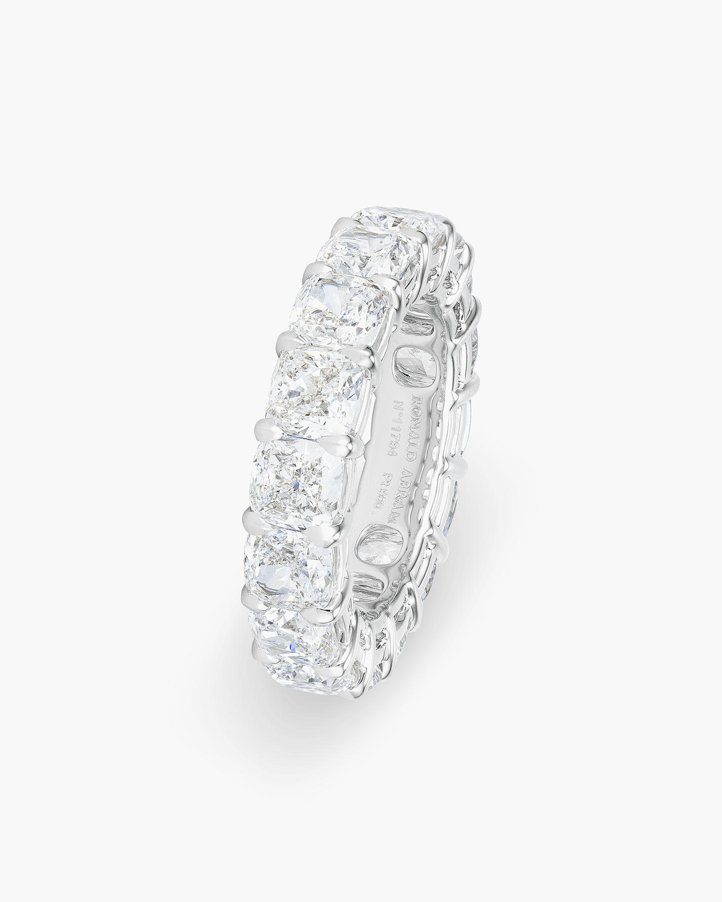 Cushion Cut Diamond Eternity Ring (0.50 carat)