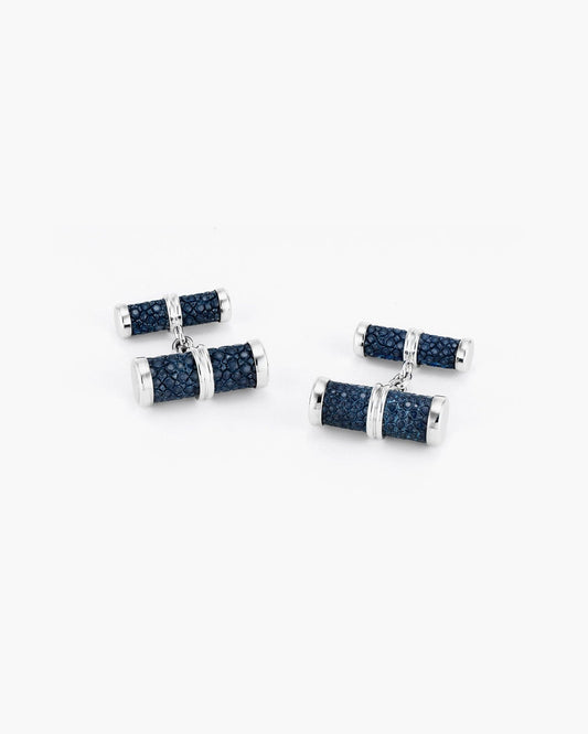 Blue Stingray Cufflinks