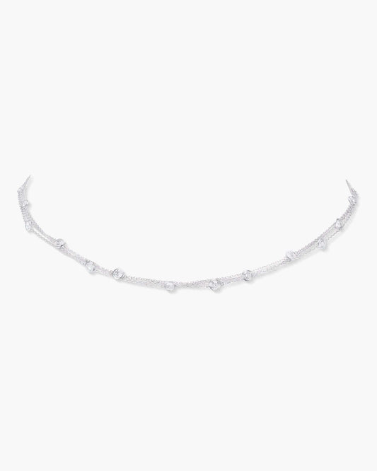 Round Brilliant Cut Diamond Necklace, 2.28 carats