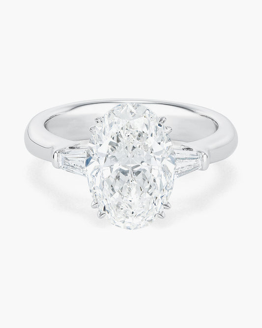 3.16 carat Oval Shape Diamond Ring