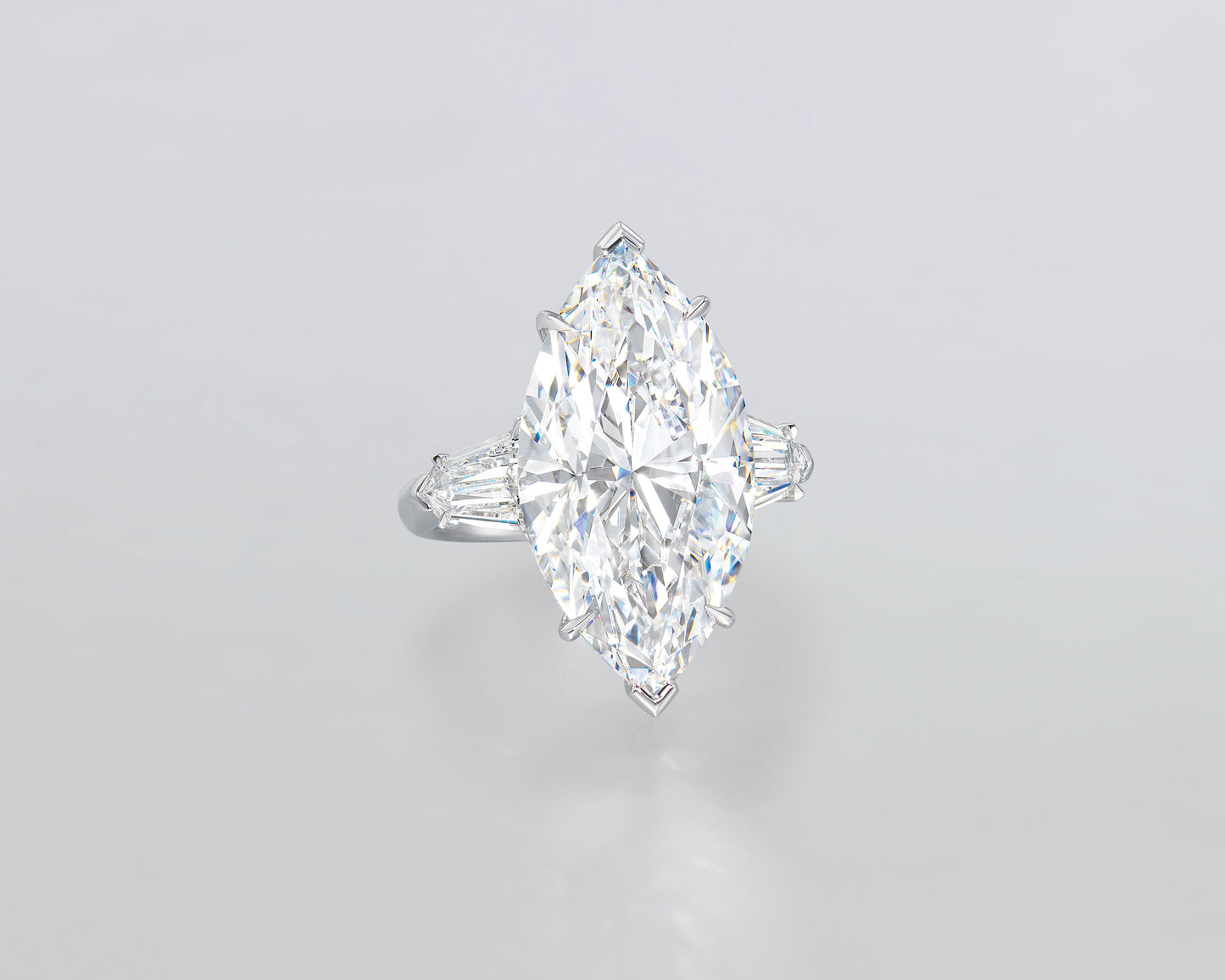 13.31 carat Marquise Shape Diamond Ring