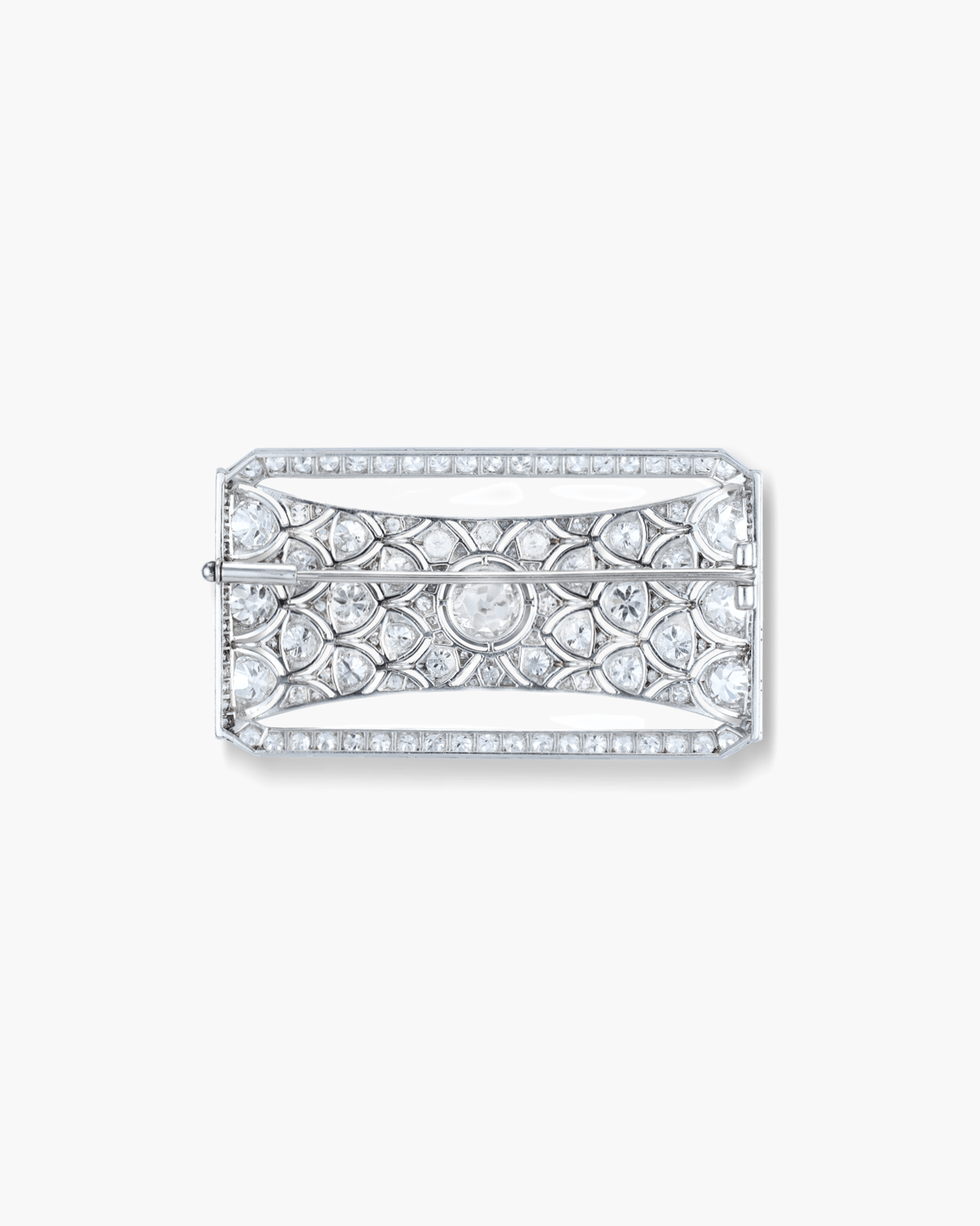 Art Deco Diamond Brooch
