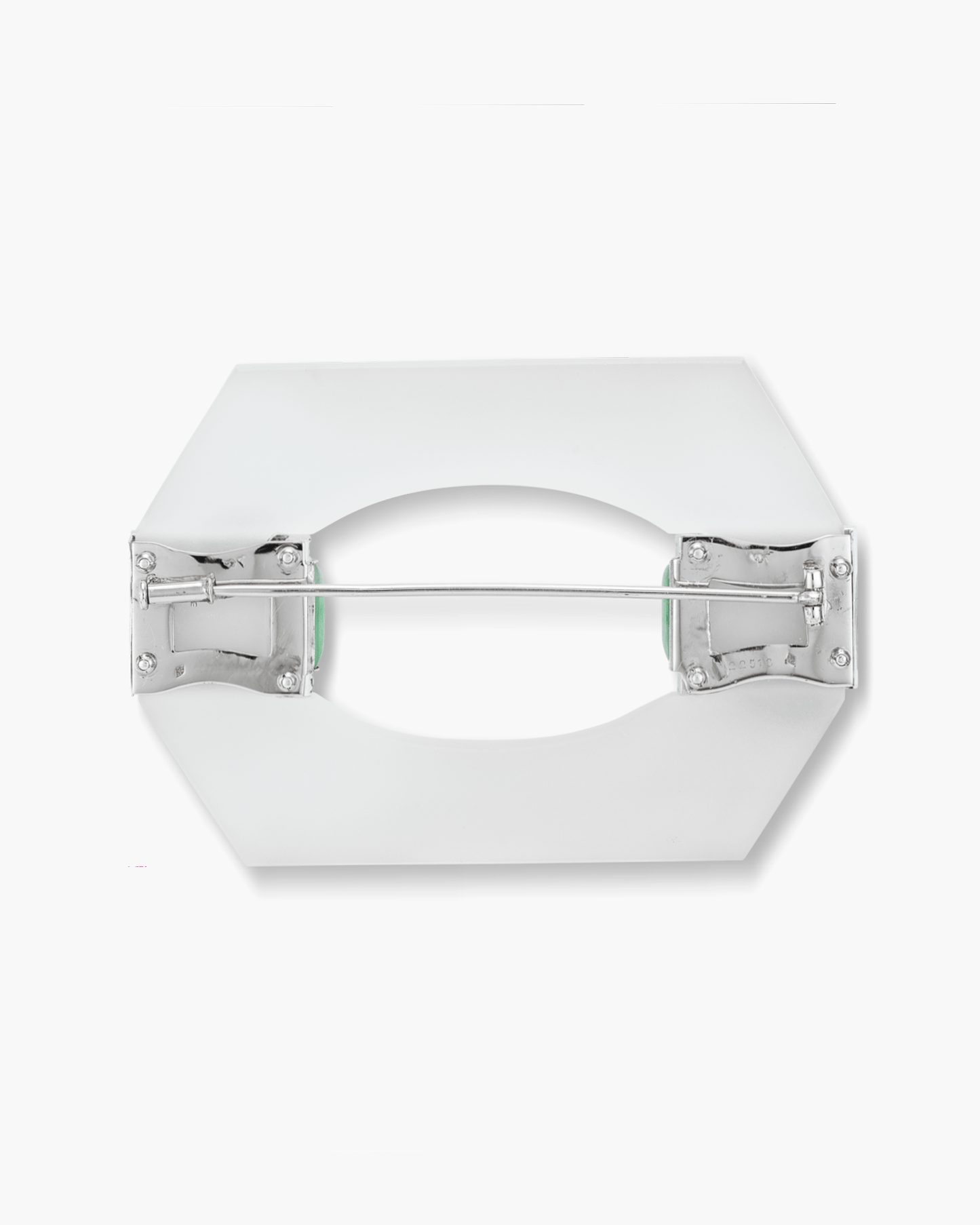 Art Deco Crystal, Jade and Diamond Brooch by Georges Fouquet