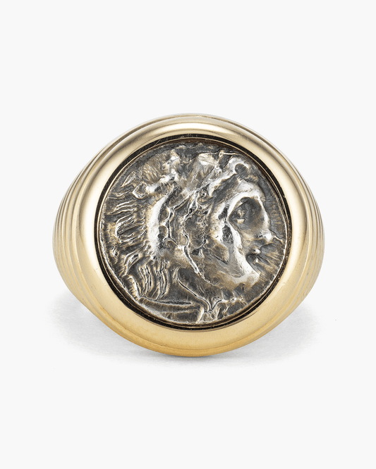 Estate "Alexander The Great" Monete Ring by Bulgari