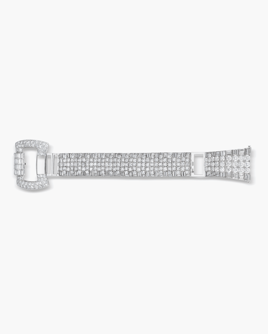 Art Deco Diamond Belt Bracelet by Drayson