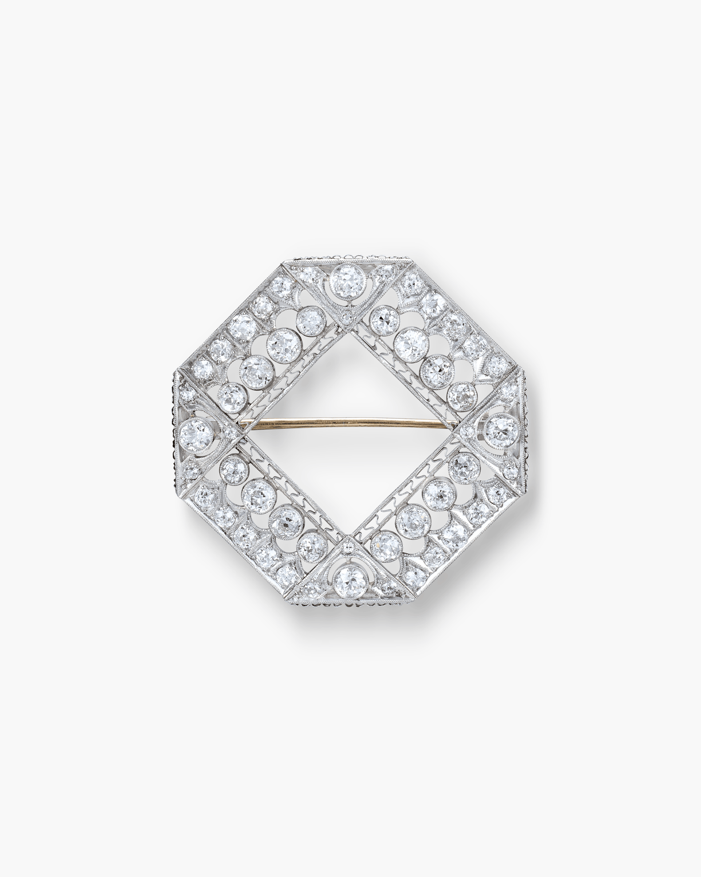 Art Deco Diamond Clip