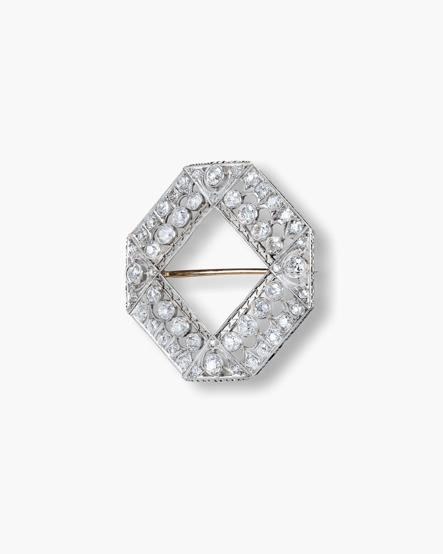 Art Deco Diamond Clip