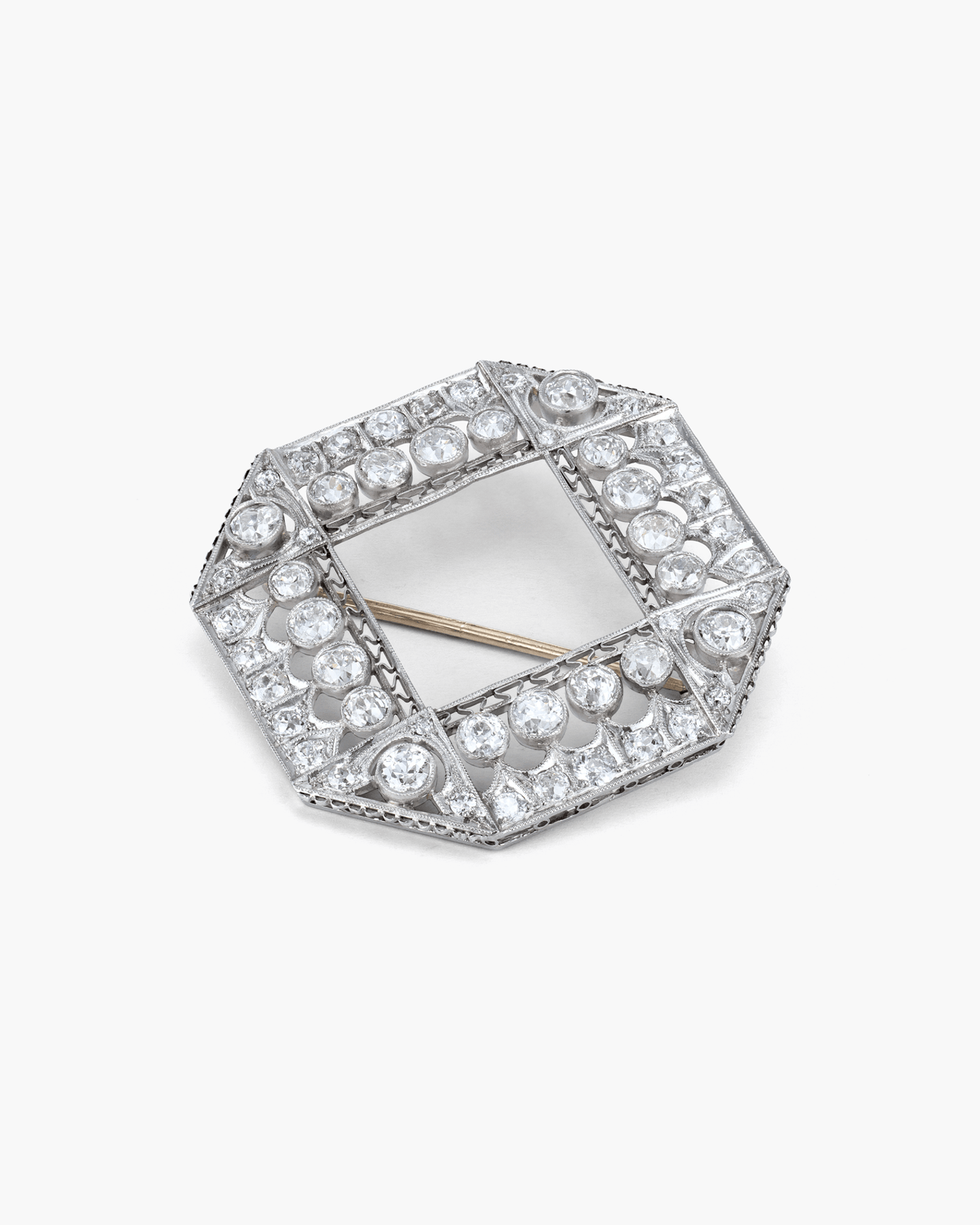 Art Deco Diamond Clip