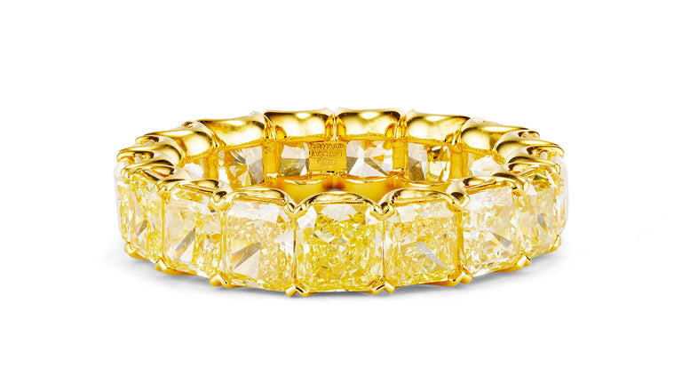 Fine JewelleryYellow Diamondeternity rings