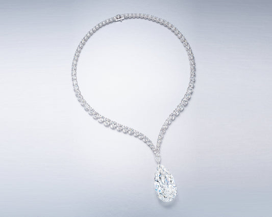 The Snowdrop Diamond Necklace