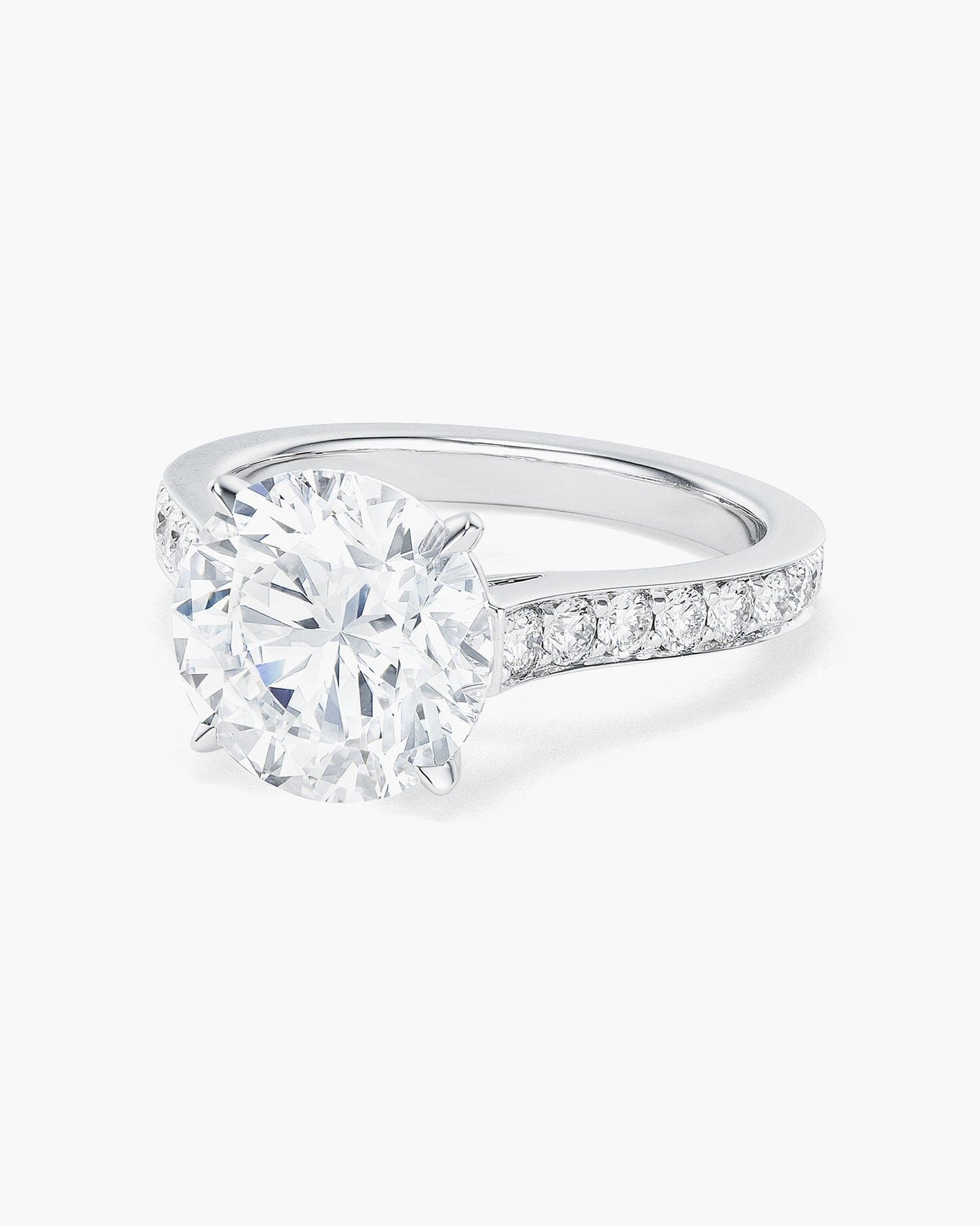 3.62 carat Round Brilliant Cut Diamond Ring
