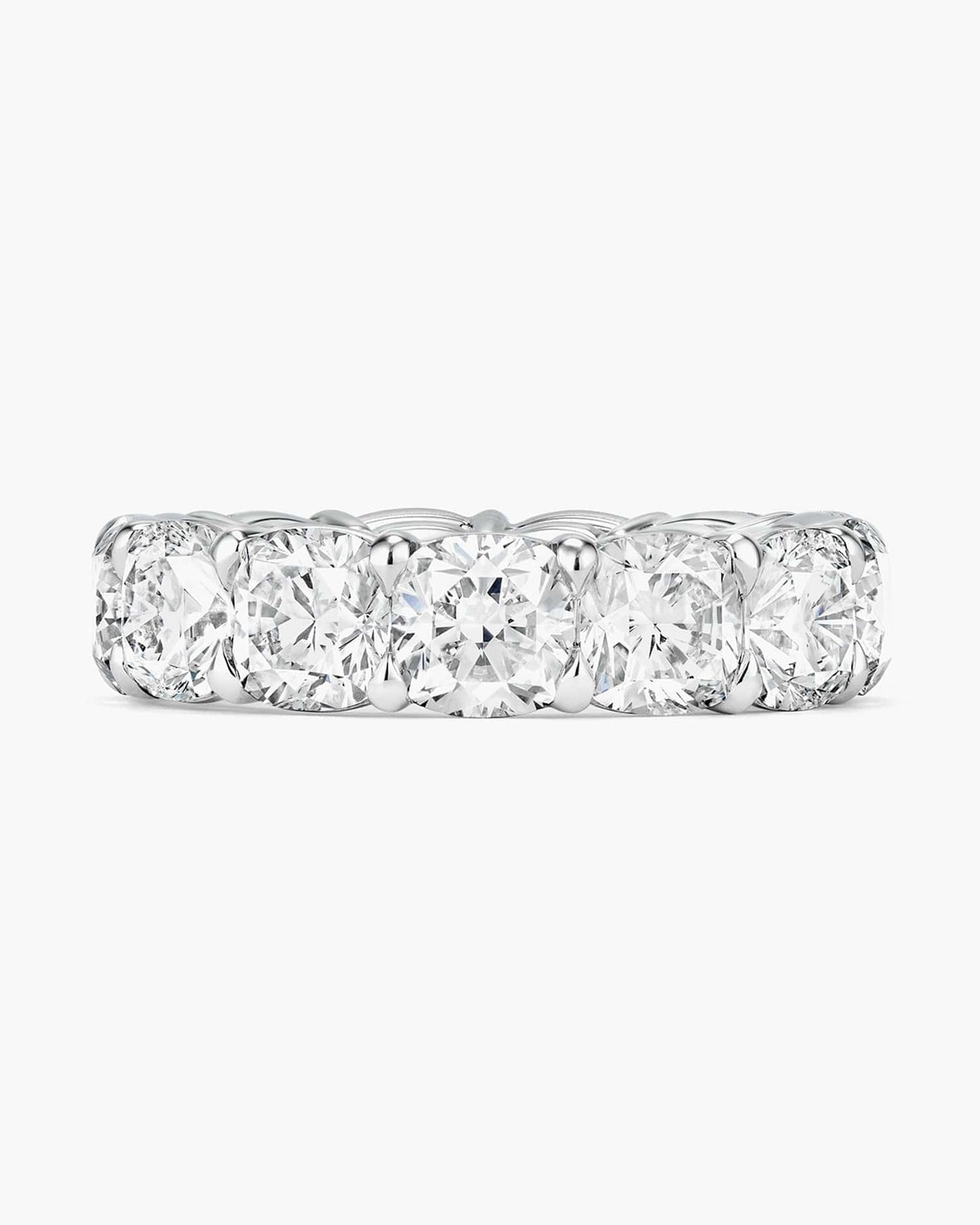 Cushion Cut Diamond Eternity Ring (0.70 carat)