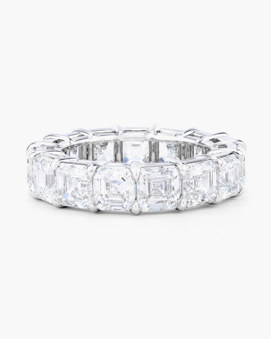 Asscher Cut Diamond Eternity Ring (0.50 carat)
