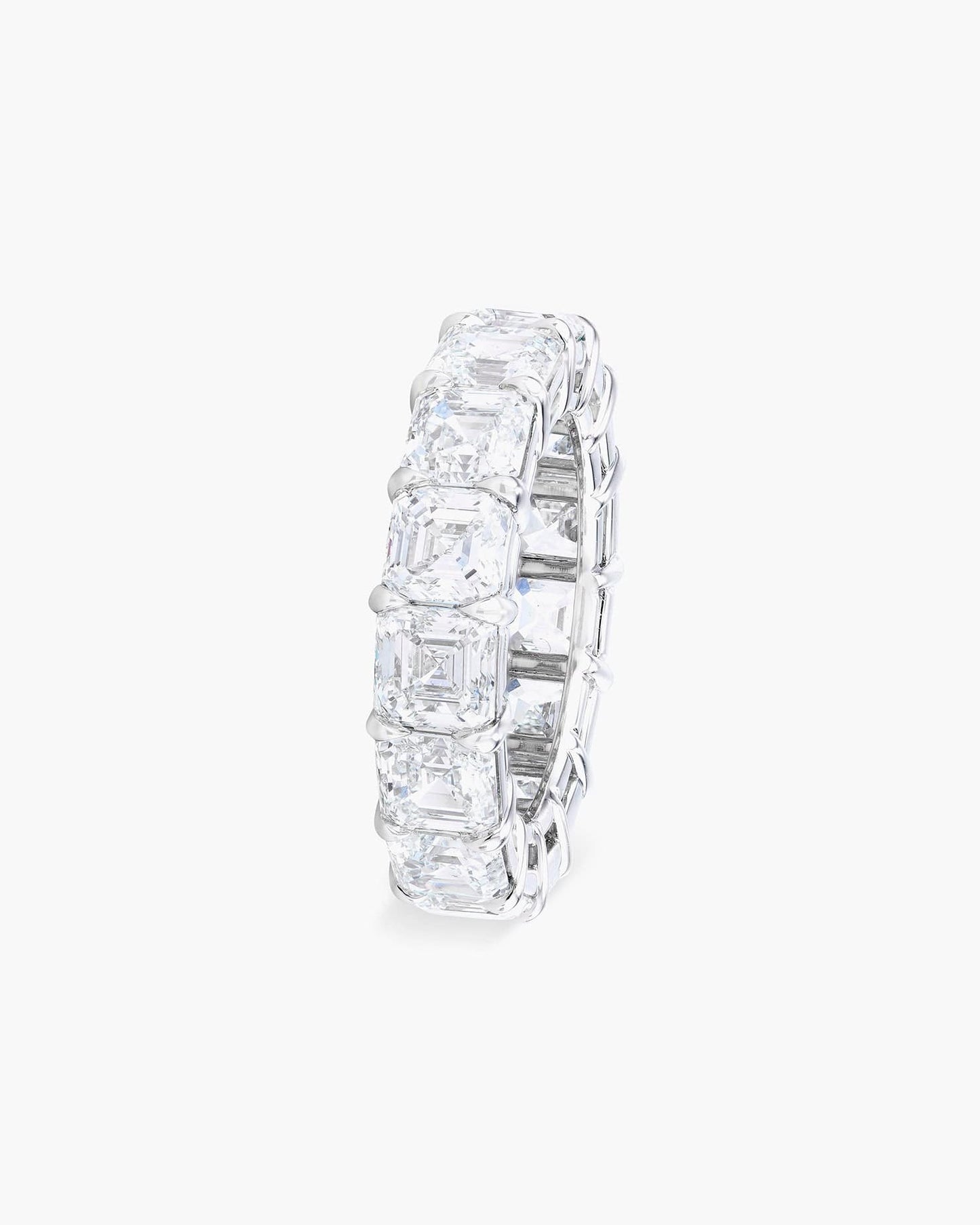 Asscher Cut Diamond Eternity Ring (0.50 carat)