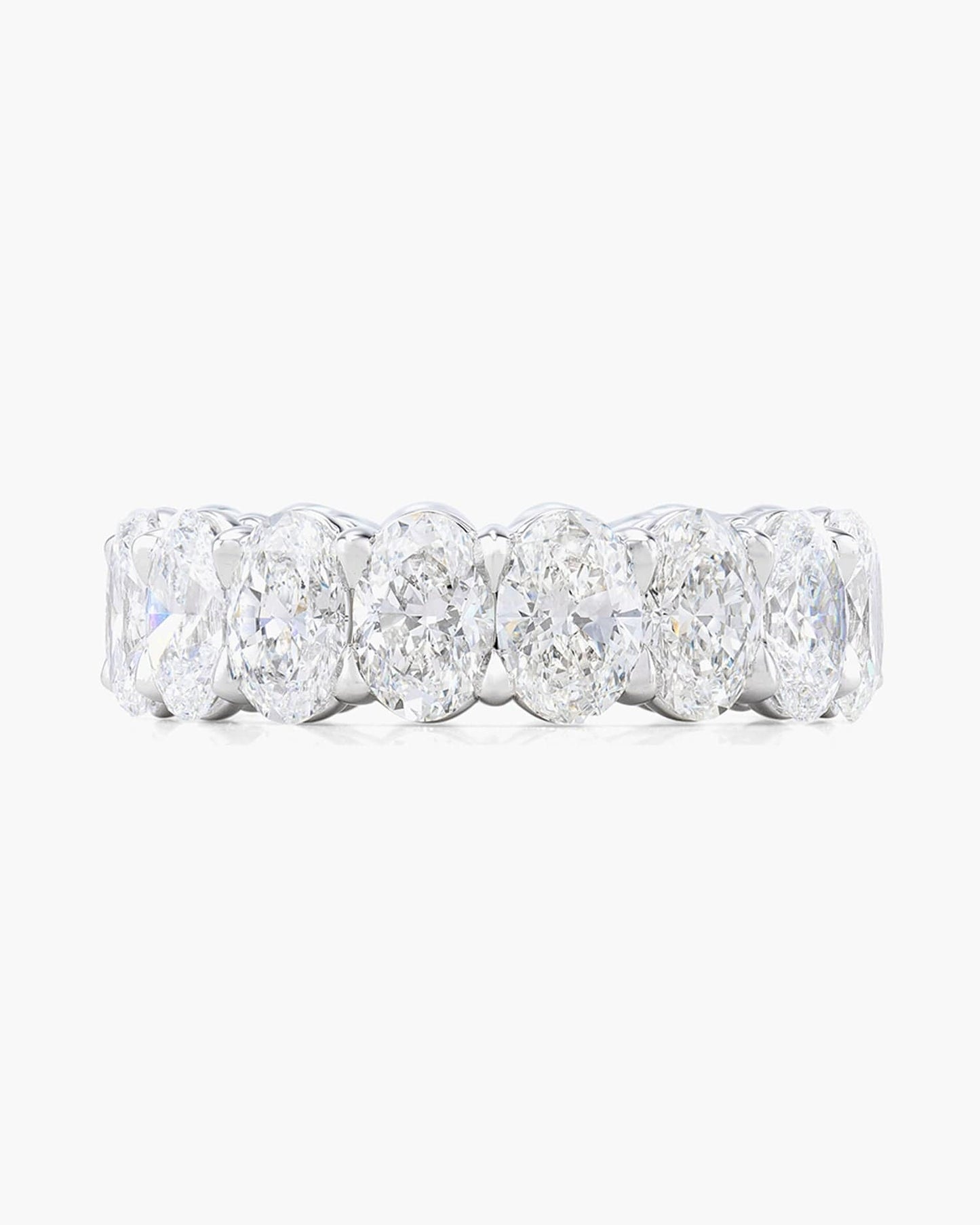 Oval Shape Diamond Eternity Ring (0.50 carat)