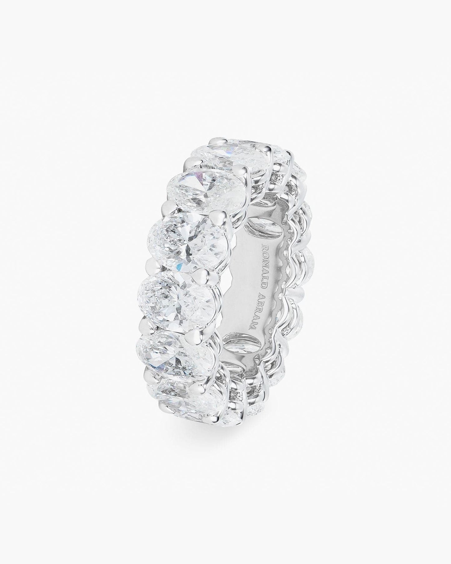 Oval Shape Diamond Eternity Ring (0.70 carat)