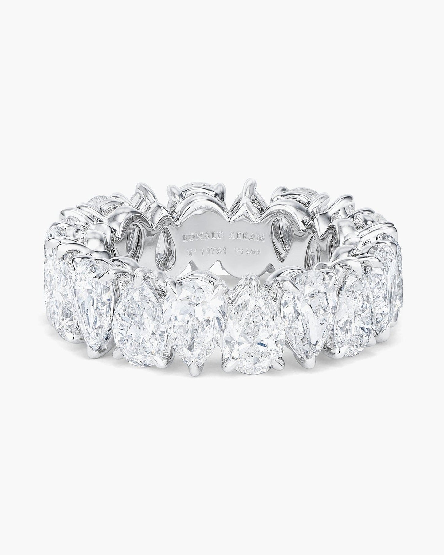 Pear Shape Diamond Eternity Ring (0.50 carat)