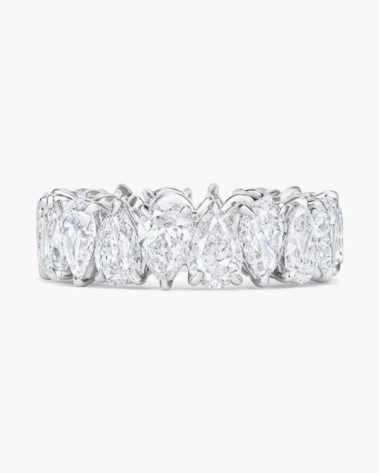Pear Shape Diamond Eternity Ring (0.50 carat)