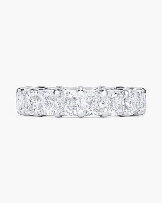 Cushion Cut Diamond Eternity Ring (0.50 carat)