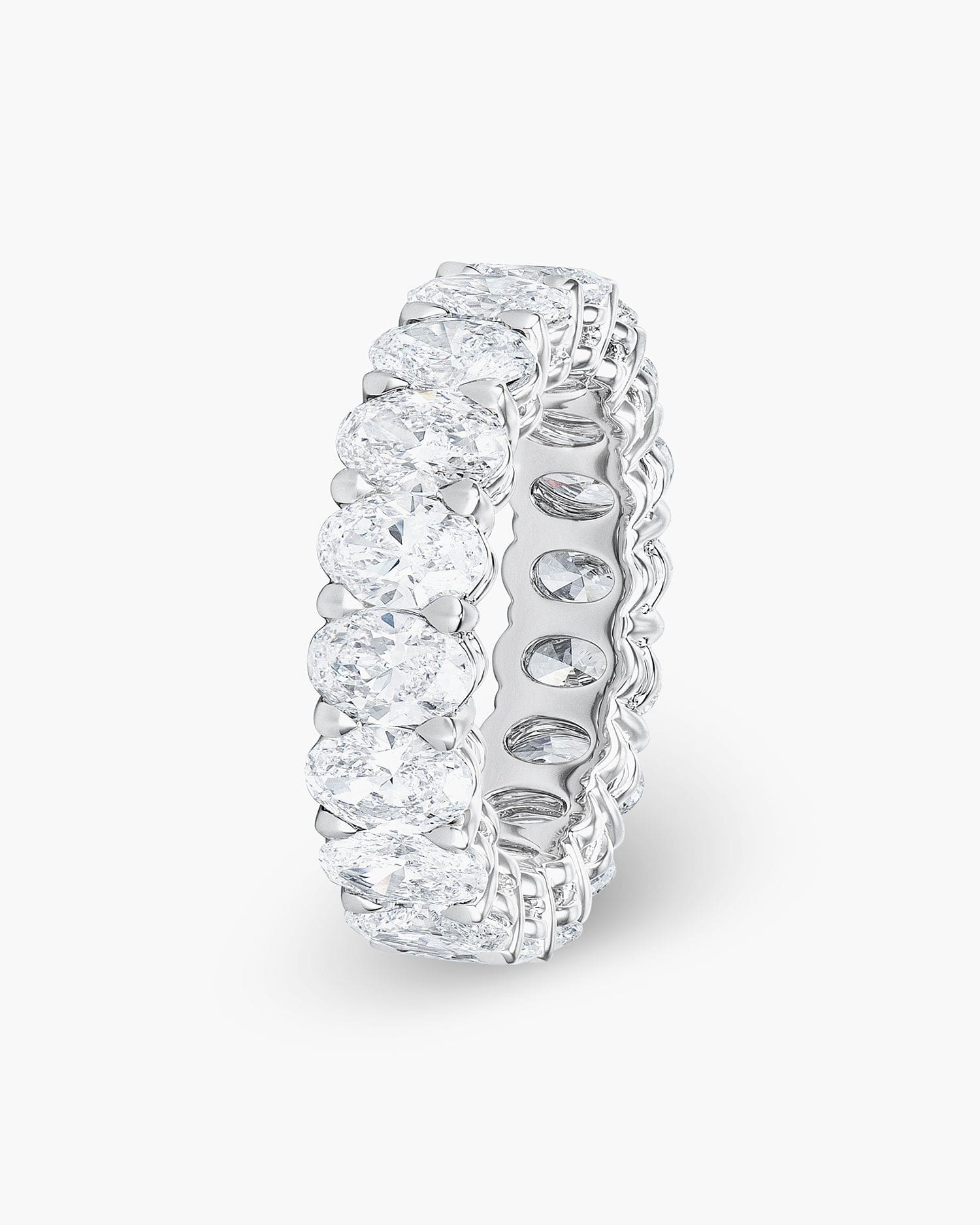 Oval Shape Diamond Eternity Ring (0.30 carat) Ronald Abram