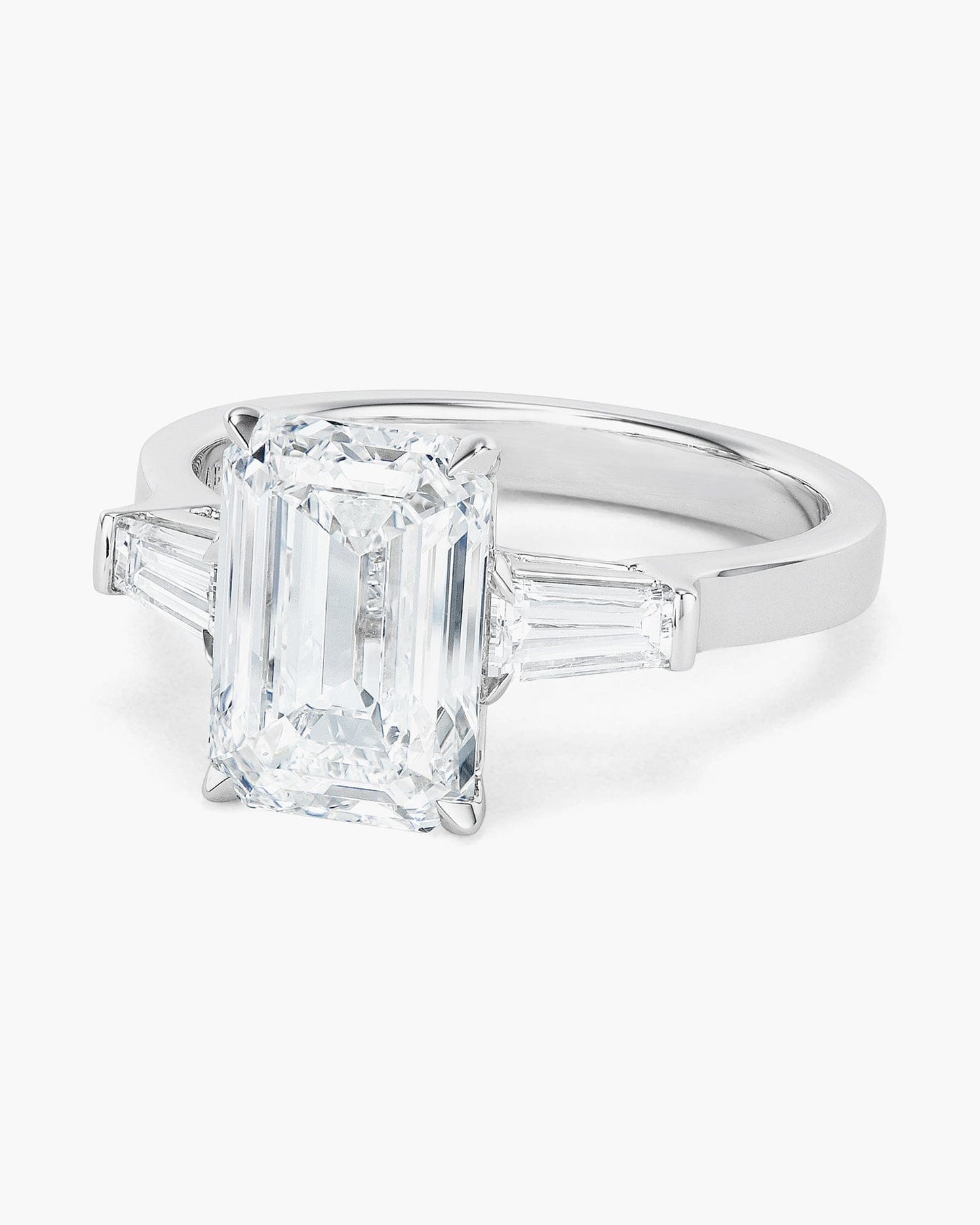 3.19 carat Emerald Cut Diamond Ring