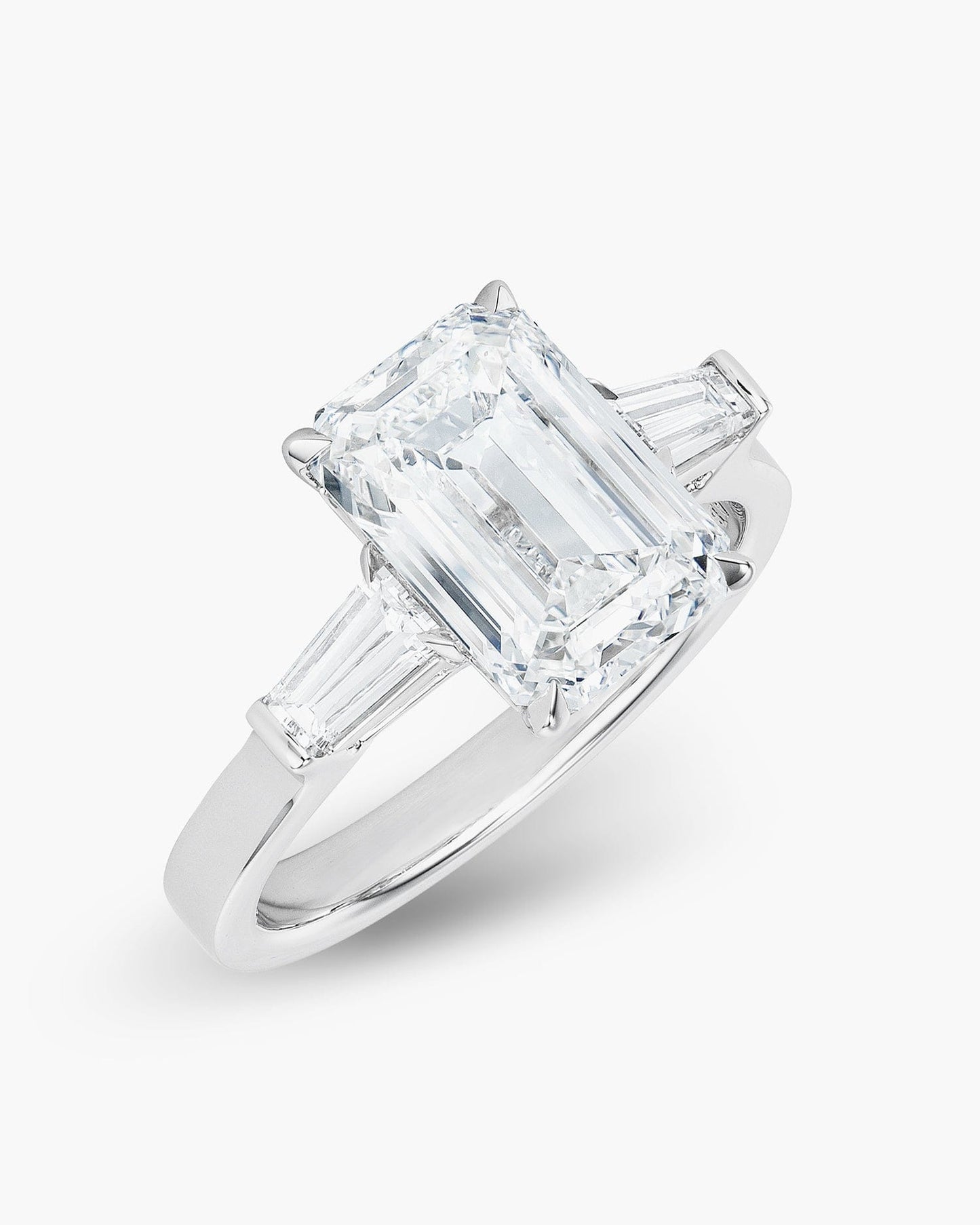 3.19 carat Emerald Cut Diamond Ring