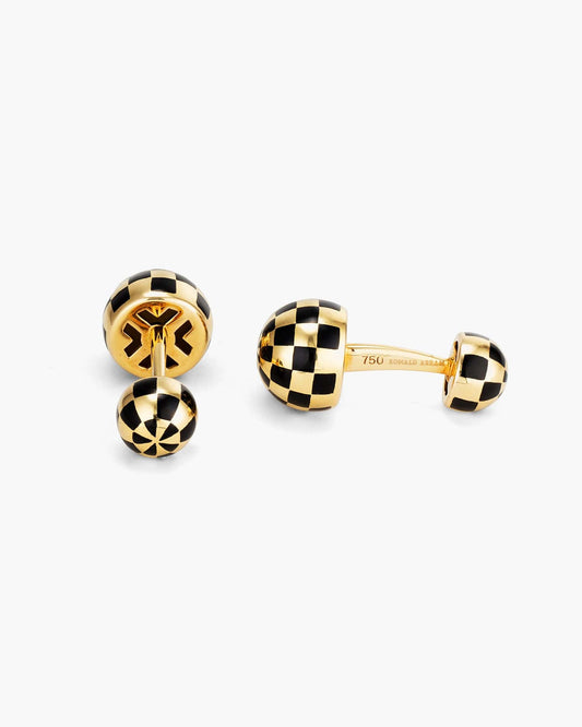 Enamel Ball Cufflinks