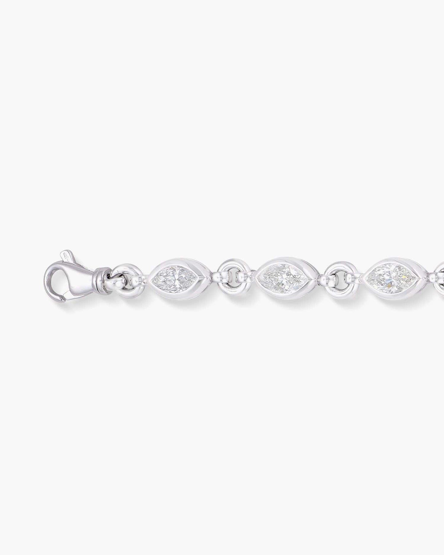 Marquise Shape Diamond Bracelet (0.58 carat)