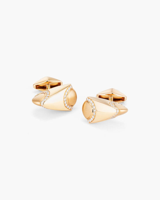 Diamond Aerodynamic Cufflinks