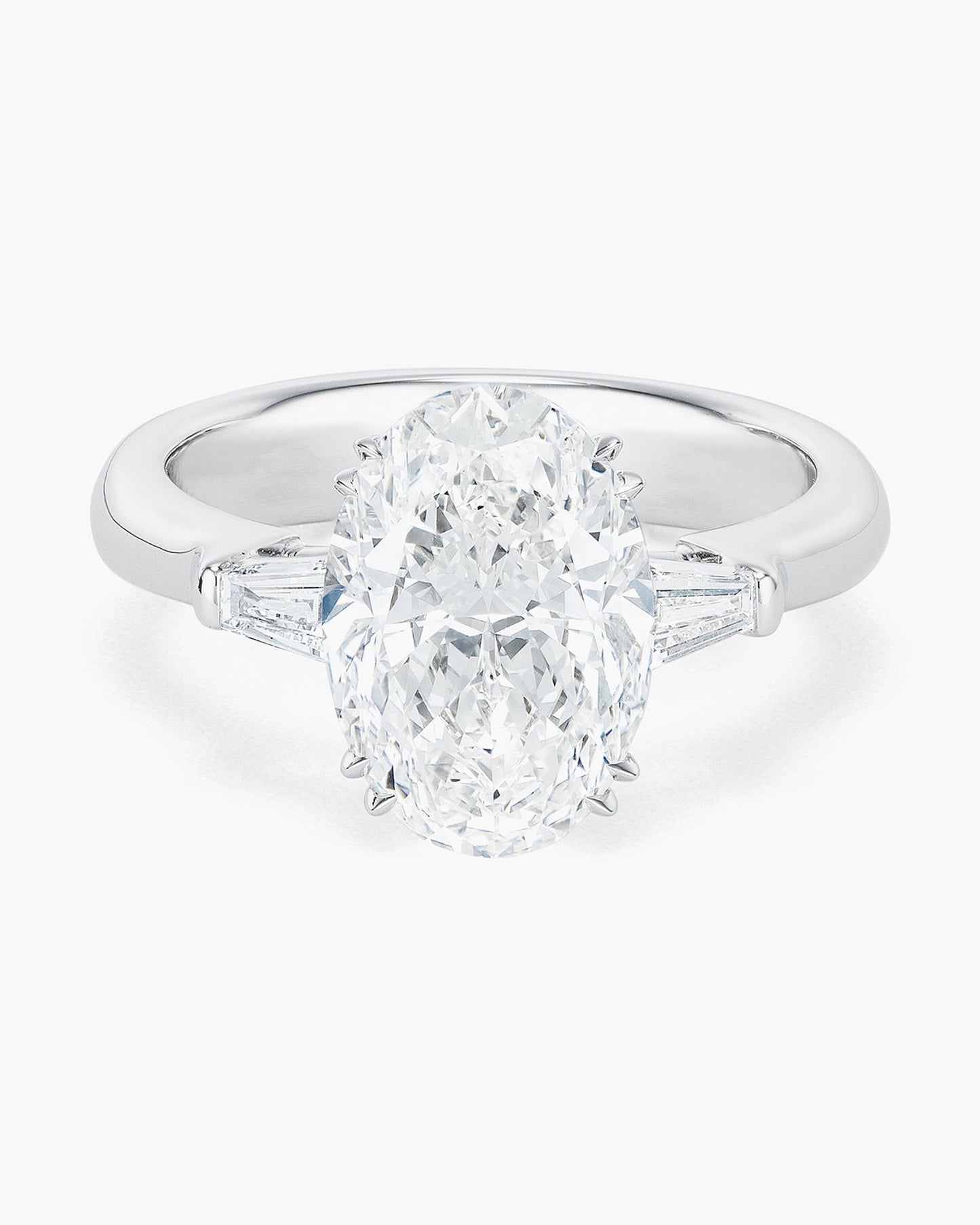 3.16 carat Oval Shape Diamond Ring
