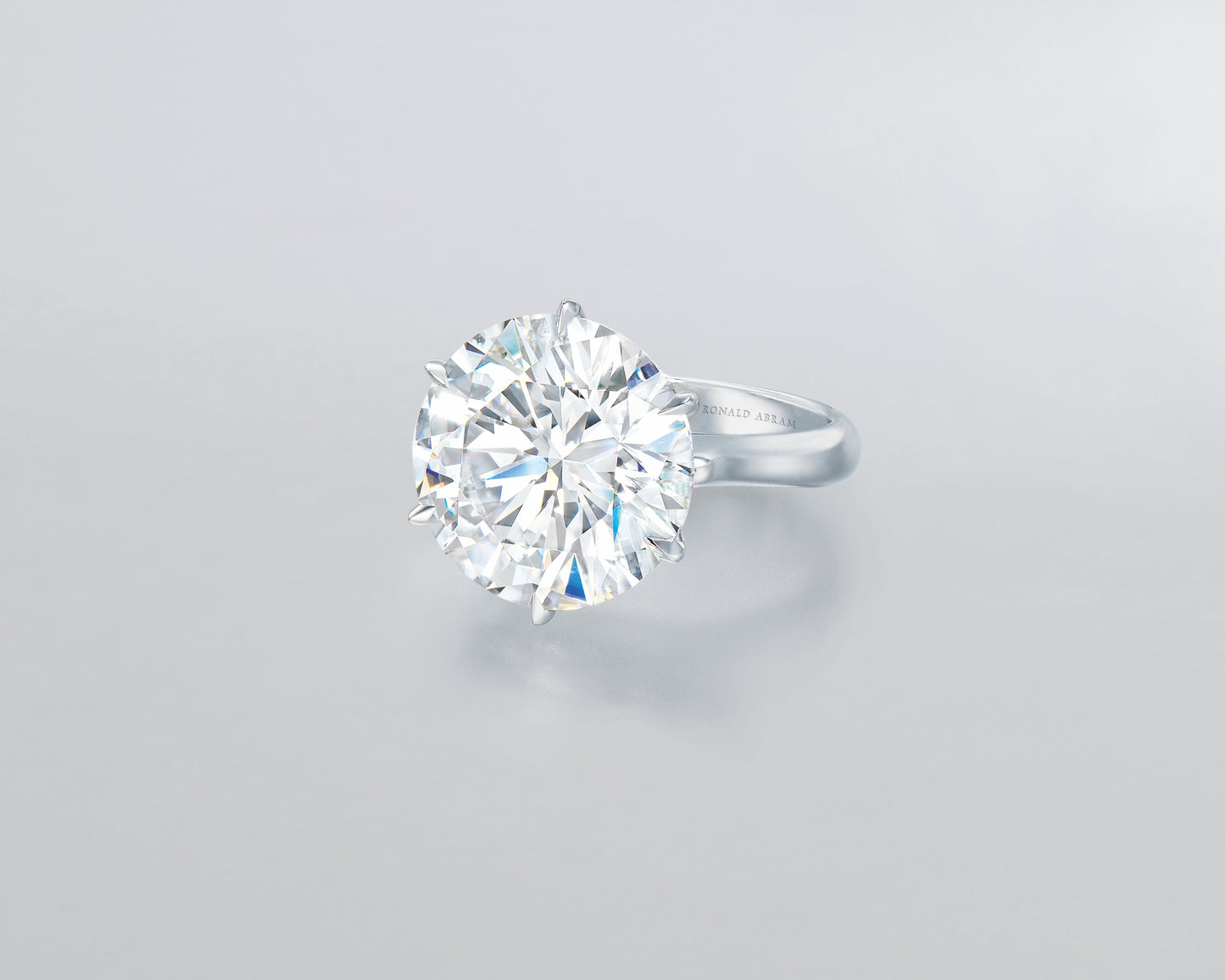 12.65 carat Round Brilliant Diamond Ring